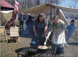  ?? SUBMITTED PHOTOS ?? Historic Joanna Furnace in Morgantown offers two classes on early cooking: Open Fire Cooking part 1, hands-on, May 15, and Bake Oven Demonstrat­ion, hands-on, May 22.
