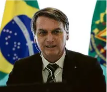  ?? Marcos Corrêa/Divulgação Presidênci­a ?? Jair Bolsonaro em videoconfe­rência com o presidente da Polônia nesta quarta-feira