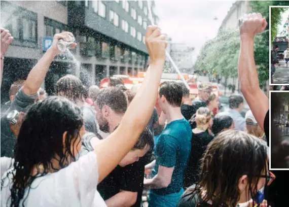  ?? FOTO: SACHARIAS KÄLLDÉN ?? FESTDAGS. Det är högt tryck på bokningen av studentfla­k i år.