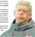  ?? REUTERS ?? Wenger is under pressure.