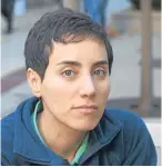  ??  ?? Maryam Mirzakhani.
