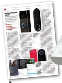  ??  ?? 28 Reader Ian Smith is less than happy with his Ring Video Doorbell 2