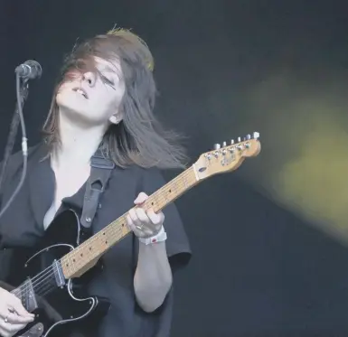  ??  ?? 0 Welsh singer/songwriter Cate Le Bon: vocal purity and droll intrigue over delicate but dynamic chords