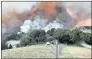  ?? PICTURE: REUTERS ?? RAGING: A fire burns out of control near Knysna.