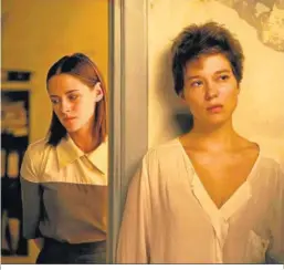  ?? ?? Kristen Stewart y Léa Seydoux, en ‘Crímenes del futuro’.