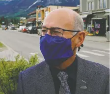  ??  ?? Mayor Richard Ireland says he’s optimistic that the people of Jasper can survive and rise above the COVID-19 pandemic.