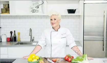  ?? THE SPOTTED CHEETAH ?? Anne Burrell es la cocinera que ha creado las recetas para The spotted cheetah