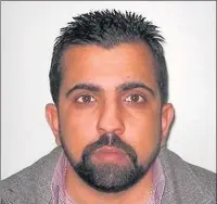  ??  ?? n BANNED FROM DRIVING: Devinder Singh used cars parked at his business in West Drayton