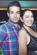  ??  ?? Jordan Mouyal and Ruffa Gutierrez.