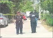  ?? ?? Una joven en el municipio de Yaxkukul encontró los cuerpos de sus padres en su vivienda ayer. Fueron ultimados con un arma blanca