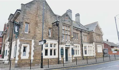  ??  ?? The former Grey Horse Pub in Whitburn.