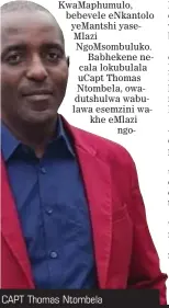  ?? ?? CAPT Thomas Ntombela