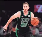  ?? VINCENT CARCHIETTA/USA TODAY SPORTS ?? Gordon Hayward was averaging 18.9 points, 7.1 rebounds and 4.1 assists.