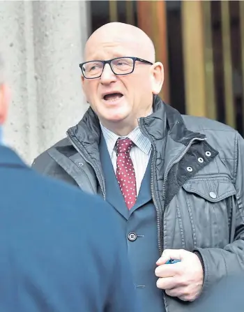  ??  ?? CASE: Councillor Alan Donnelly was found guilty of a sexual assault at a city function.
