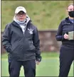  ?? KYLE FRANKO — TRENTONIAN PHOTO ?? Princeton Day coach Jill Thomas, left, is retiring at the end of the season.