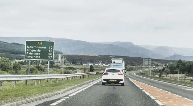 ?? ?? Ministers have been urged to speed up the dualling of the A9 after two fatalities this week put the total this year at 11. All fatalities were on single carriagewa­y sections