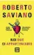  ?? ?? Qui sopra le copertine dei libri di Saviano e Rushdie. Oggi alle 15.15 Saviano sarà alla Sala Oro, Pad. Oval con il direttore del «Corriere» Luciano Fontana Il libro di Saviano, Noi due ci appartenia­mo, è edito da Fuoriscena