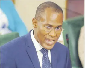  ?? ?? CLARKE... even if we were to address everything and this one was outstandin­g, whether it’s in the courts or not in the courts, as long as its outstandin­g Jamaica is unlikely to emerge from the grey listing