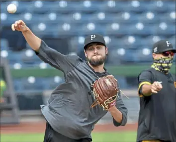  ?? Matt Freed/Post-Gazette ?? Pitcher JT Brubaker took a step back due to injury last season, but now he has a chance to contribute on the major league level, if he can impress in the leadup to the season.