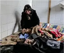  ?? AFP PHOTO ?? BLOOD AND TEARS
A woman mourns over the body of a loved one killed in overnight Israeli bombardmen­t, at a morgue inside the Al-Aqsa Hospital in the city of Deir El-Balah, central Gaza on Saturday, March 2, 2024.