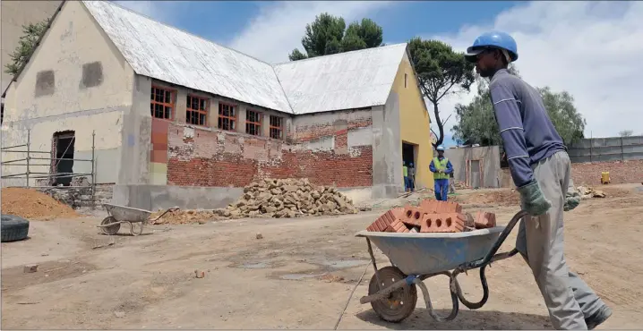  ?? PICTURES: MATTHEWS BALOYI ?? WHERE TO? The Waaihoek Wesleyan Church in Bloemfonte­in is said to be the birthplace of the ANC but there are no signs pointing visitors or locals to the historic place. It is being renovated.