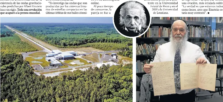 “Acá estamos todos como locos... Einstein estaría muy contento ...