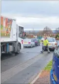  ?? FM3519673/FM3517239 ?? Residents of Worcester Road, Shepway, are angry at restrictio­ns that stop residents parking on grass verges, and which meant a bin lorry, right, could not access the street