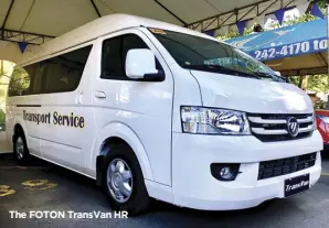  ??  ?? The FOTON TransVan HR