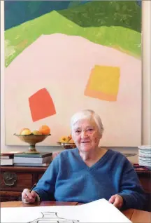  ??  ?? Etel Adnan