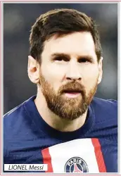  ?? ?? LIONEL Messi