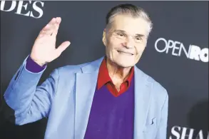  ?? John Salangsang / Associated Press ?? Fred Willard attends the LA Premiere of "50 Shades of Black" in Los Angeles in 2016.