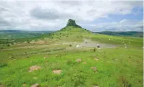  ?? (Joseph Sohm/Shuttersto­ck) ?? ■ Below: A view of the Isandlwana battlefiel­d, which was the scene of the first major encounter between forces of the British Empire and the Zulu Kingdom on 22 January 1879.