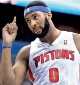  ??  ?? Andre Drummond capturó anoche 24 rebotes en el revés de Detroit ante Utah.