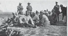  ?? ?? Exhibition Turkish Prisoners after 3rd Battle of Gaza 1-2 Nov 1917