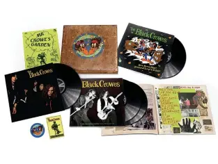  ?? PHOTO COURTESY OF MICHAEL CHRISTOPHE­R ?? The 30th anniversar­y of the Black Crowes ‘Shake Your Money Maker’ gets the full vinyl treatment.