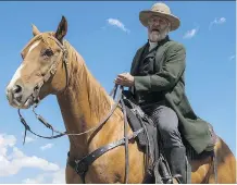  ?? NETFLIX ?? Jeff Daniels stars as Frank Griffin, a bad man on a vengeful quest in the new Netflix western Godless.