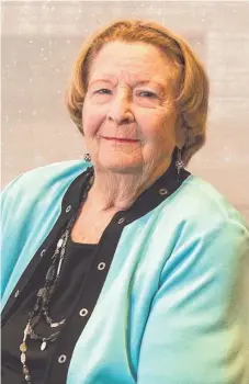  ?? HANDOUT ?? Gail Winslow has provided financial advice since the 1950s.
Q. So are most of your clients women?
Q. So today is there special advice for women?