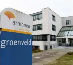  ?? FOTO JAN VAN DER PERRE ?? Woonzorgce­ntrum Armonea Groenveld is momenteel preventief gesloten voor bezoekers.