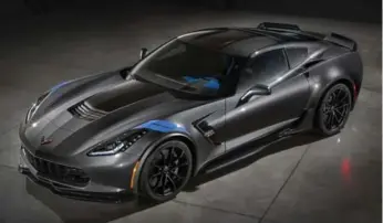  ?? CHEVROLET PHOTOS ?? There’s a choice of two gearboxes for the Corvette Grand Sport: A seven-speed manual or eight-speed automatic.