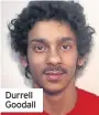  ??  ?? Durrell Goodall