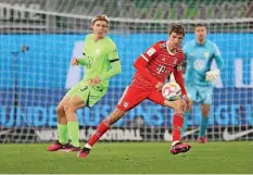  ?? IMAGO ?? Die Münchner gewannen mit 4:2 gegen Wolfsburg.