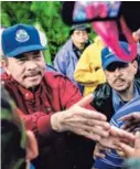  ??  ?? Los nicaragüen­ses piden la salida del presidente Ortega.