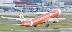  ??  ?? Airasia Bhd reported a higher pre-tax profit of RM2.16 billion for its financial year ended Dec 31, 2016 from RM215.15 million in 2015.