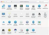  ??  ?? System Preference­s in macOS organised in groups.