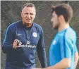  ??  ?? City coach Warren Joyce.