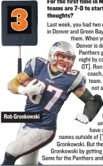  ??  ?? Rob Gronkowski