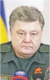  ??  ?? Petro Poroshenko