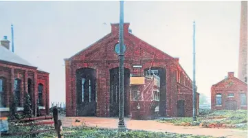  ??  ?? “The tram depot at Monifieth was mentioned by Tom Mitchell in a recent column,” says Jim Howie of Broughty Ferry. “Here is a postcard of tram number 1 leaving the depot. The card was published by a local stationer, William Riddell of Monifieth, and posted on January 11 1915.”