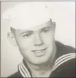  ?? Photo submitted ?? Robert A Ehrlich, Seaman, served on the USS Bremerton, CA 130 from October 1958Octobe­r 1961.