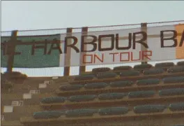  ??  ?? Flying the flag for the Harbour Bar in Bray at Italia 90.